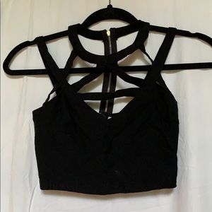 Strappy crop top